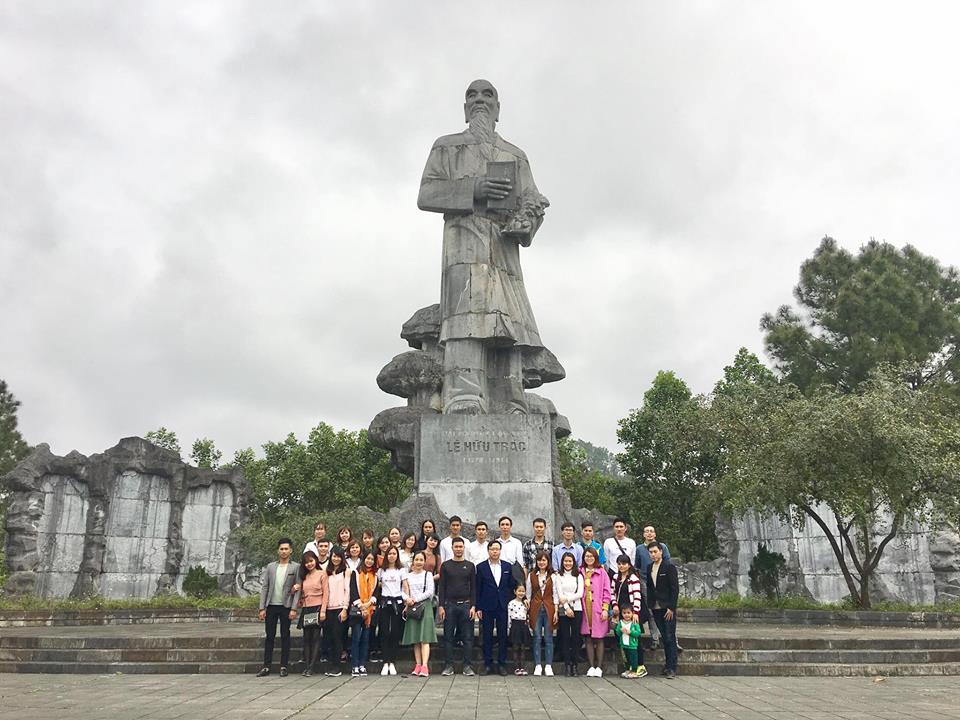 Du xuân đầu năm Mậu Tuất 2018 về thăm mộ Lê Hữu Trác – Hà Tĩnh